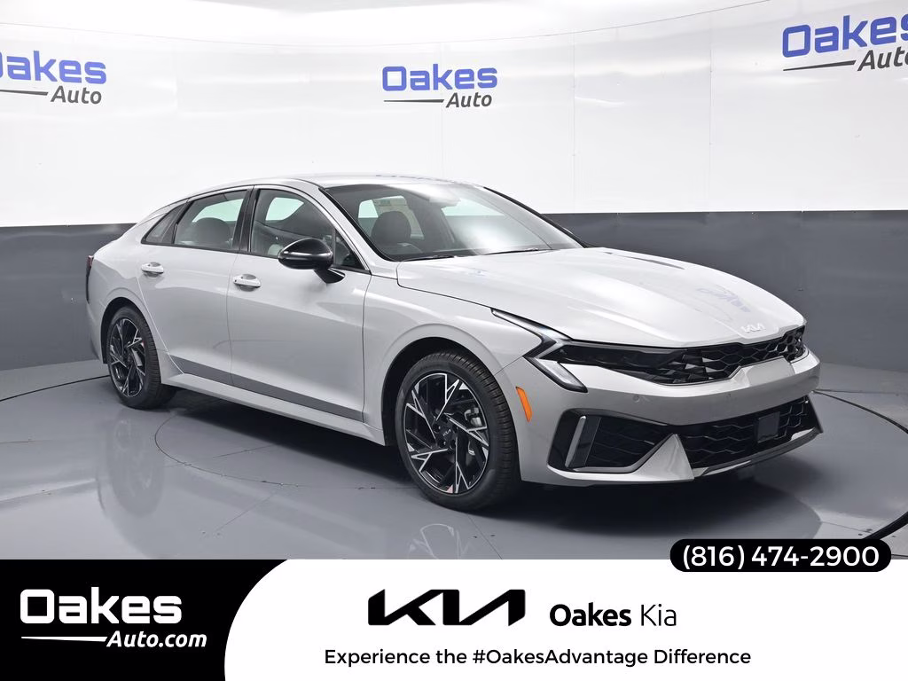 2026 Wolf Gray Kia K5 GT-Line AWD Sedan