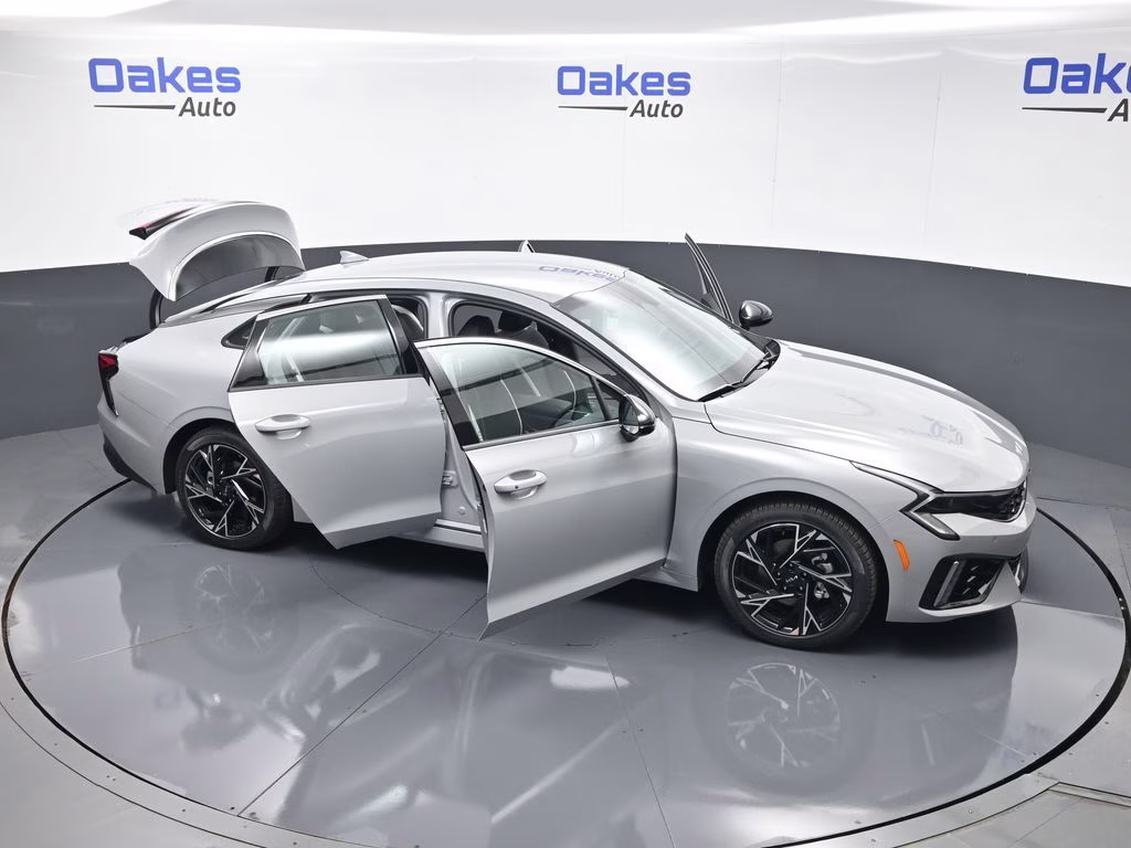 2026 Wolf Gray Kia K5 GT-Line AWD Sedan