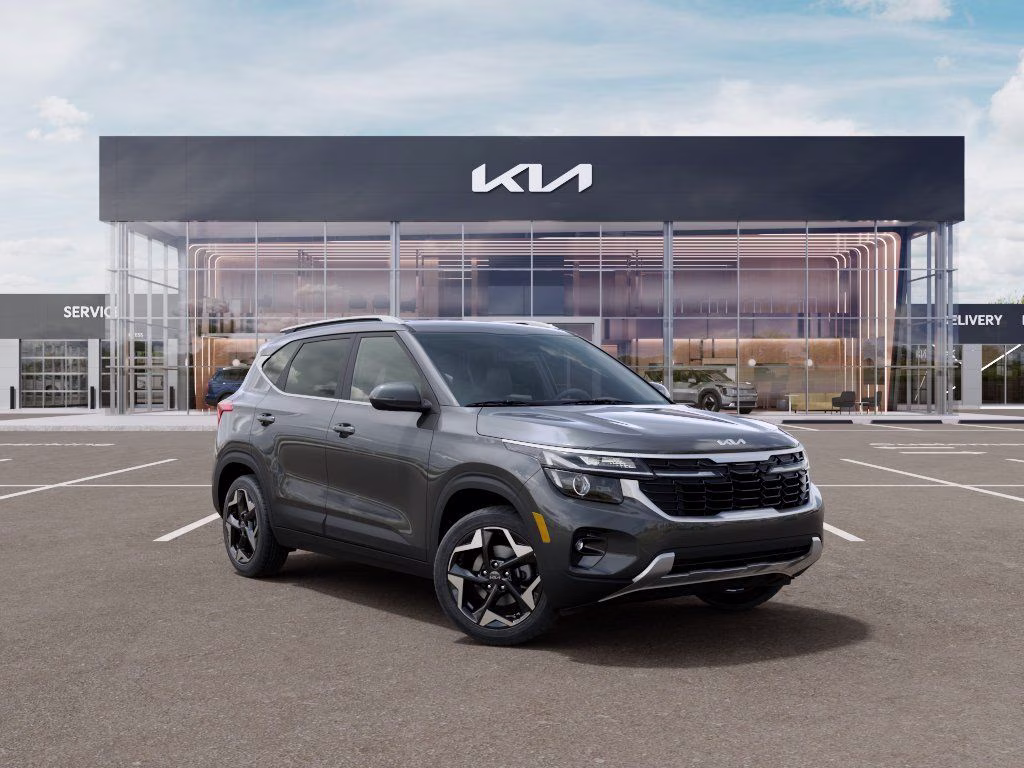 2026 Gravity Gray Kia Seltos EX FWD SUV
