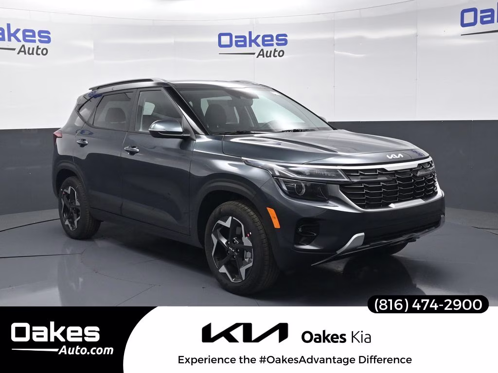 2026 Gravity Gray Kia Seltos S AWD SUV