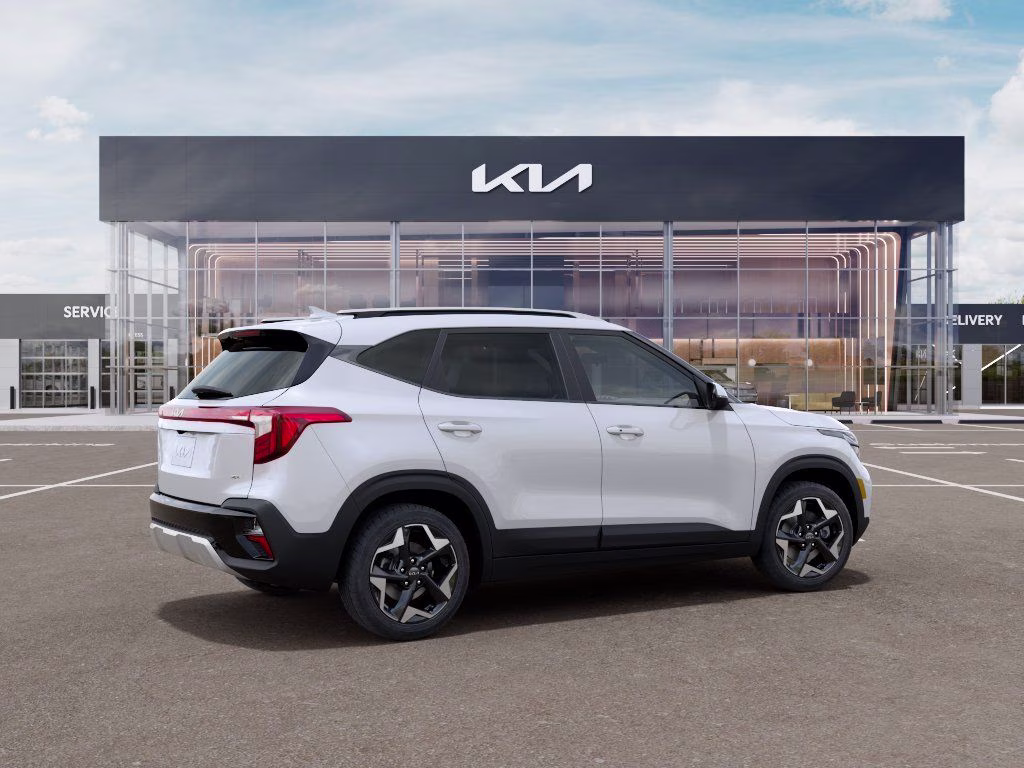 2026 Snow White Pearl Kia Seltos S AWD SUV