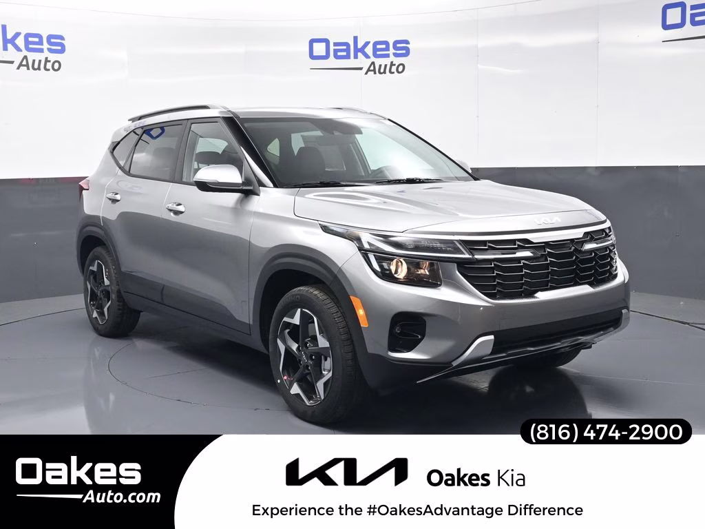 2026 Steel Gray Kia Seltos S AWD SUV
