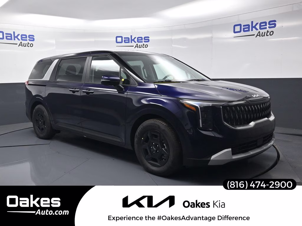 2026 Deep Chroma Blue Kia Carnival LXS FWD Van
