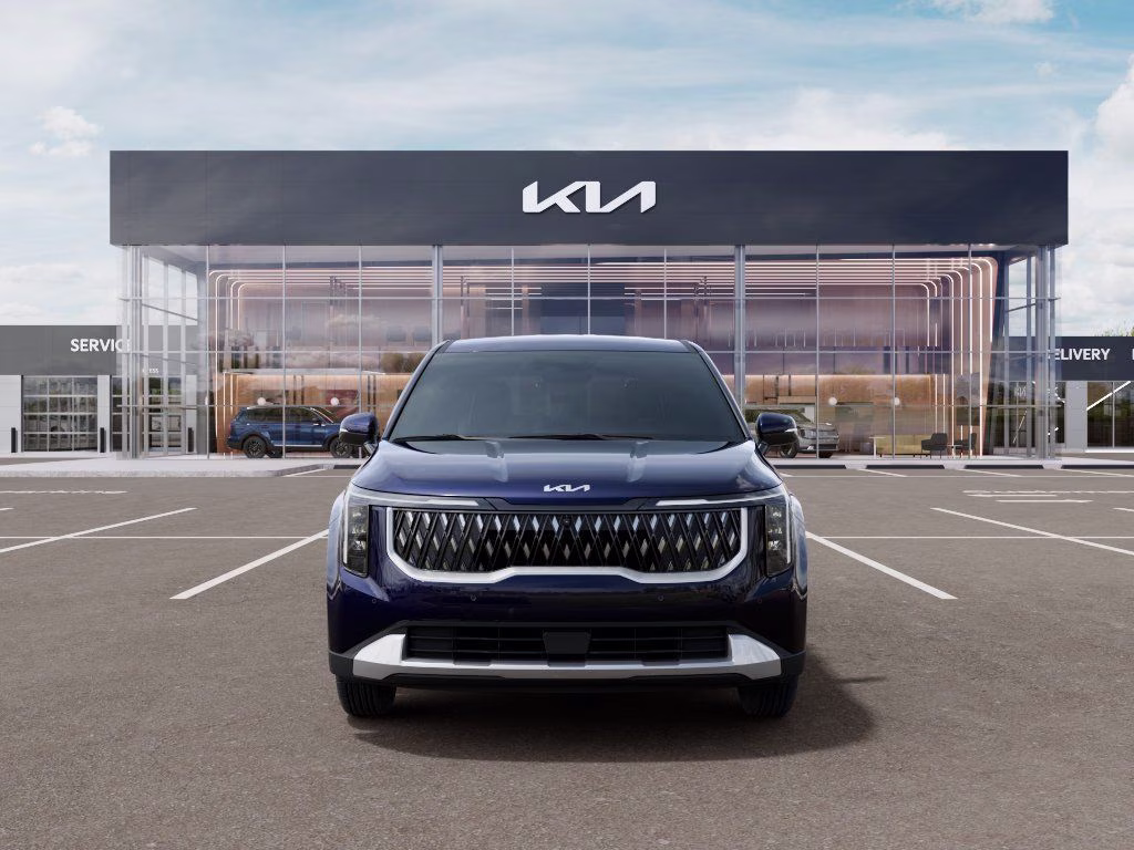 2026 Deep Chroma Blue Kia Carnival LXS FWD Van