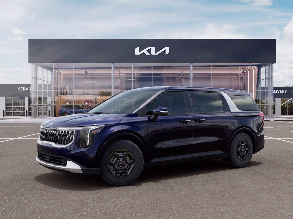 2026 Deep Chroma Blue Kia Carnival LXS FWD Van