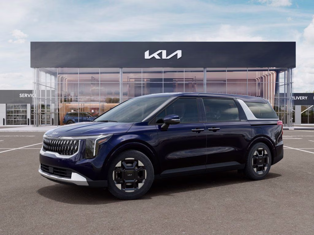 2026 Deep Chroma Blue Kia Carnival EX FWD Van