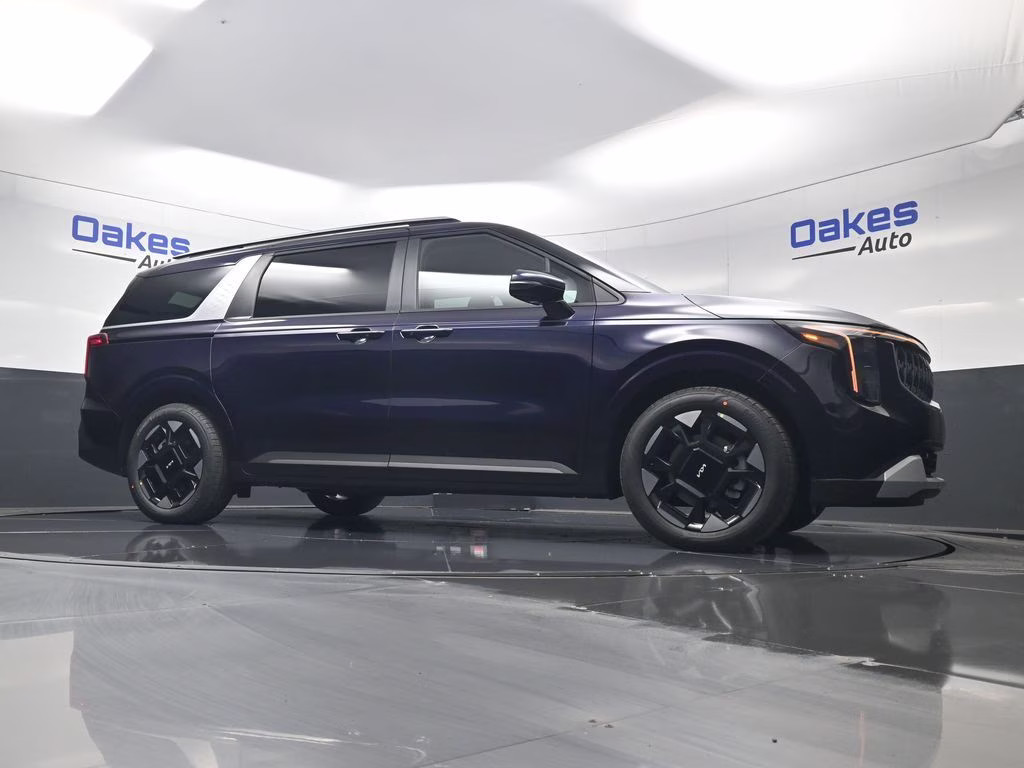 2026 Deep Chroma Blue Kia Carnival EX FWD Van