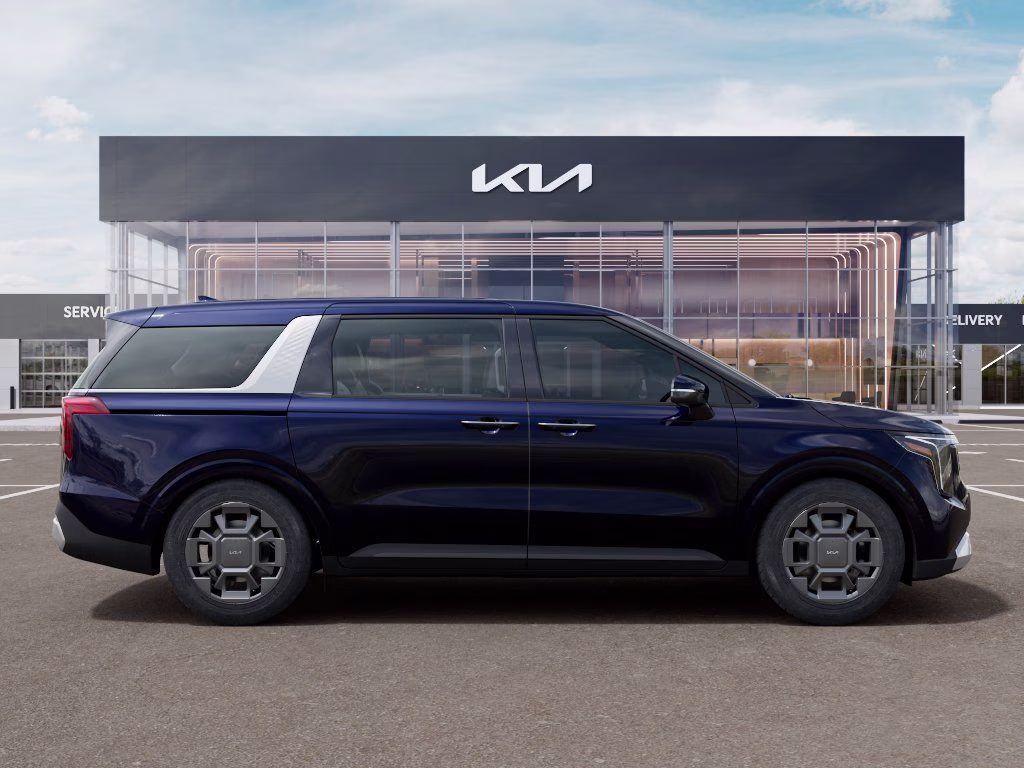 2026 Deep Chroma Blue Kia Carnival Hybrid EX FWD Van