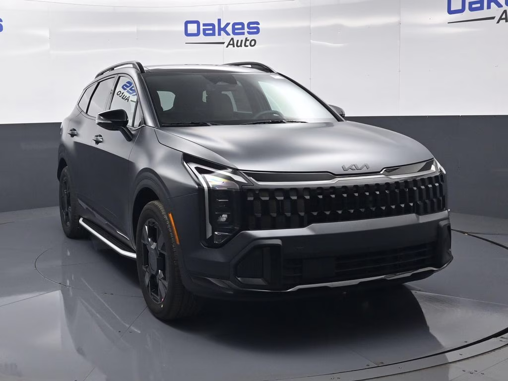 2026 Shadow Matte Gray Kia Sportage Hybrid X-Line AWD SUV
