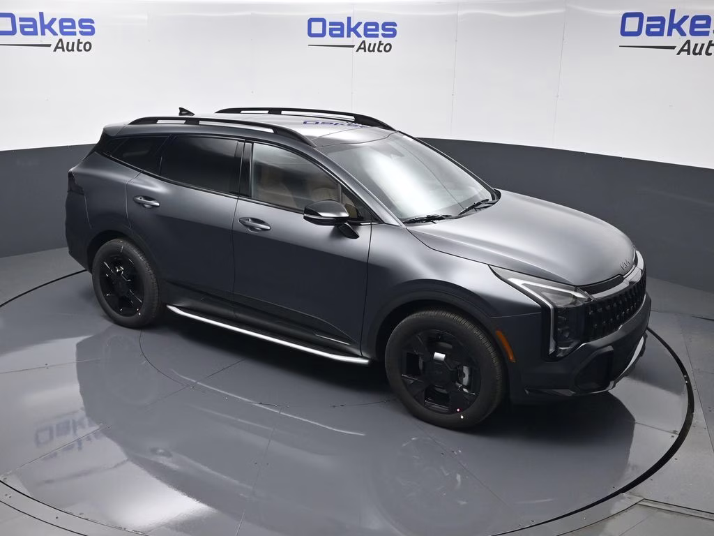 2026 Shadow Matte Gray Kia Sportage Hybrid X-Line AWD SUV