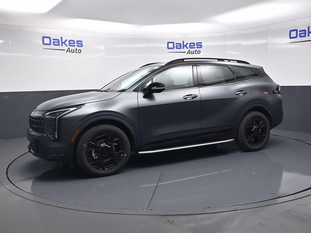2026 Shadow Matte Gray Kia Sportage Hybrid X-Line AWD SUV