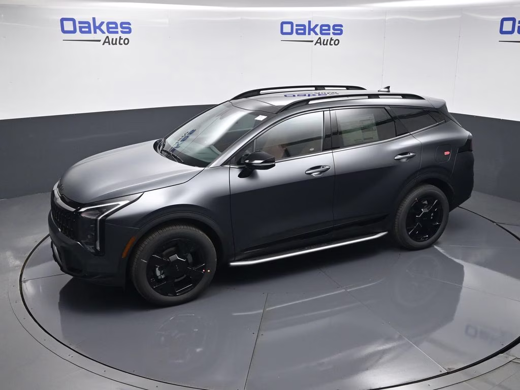 2026 Shadow Matte Gray Kia Sportage Hybrid X-Line AWD SUV
