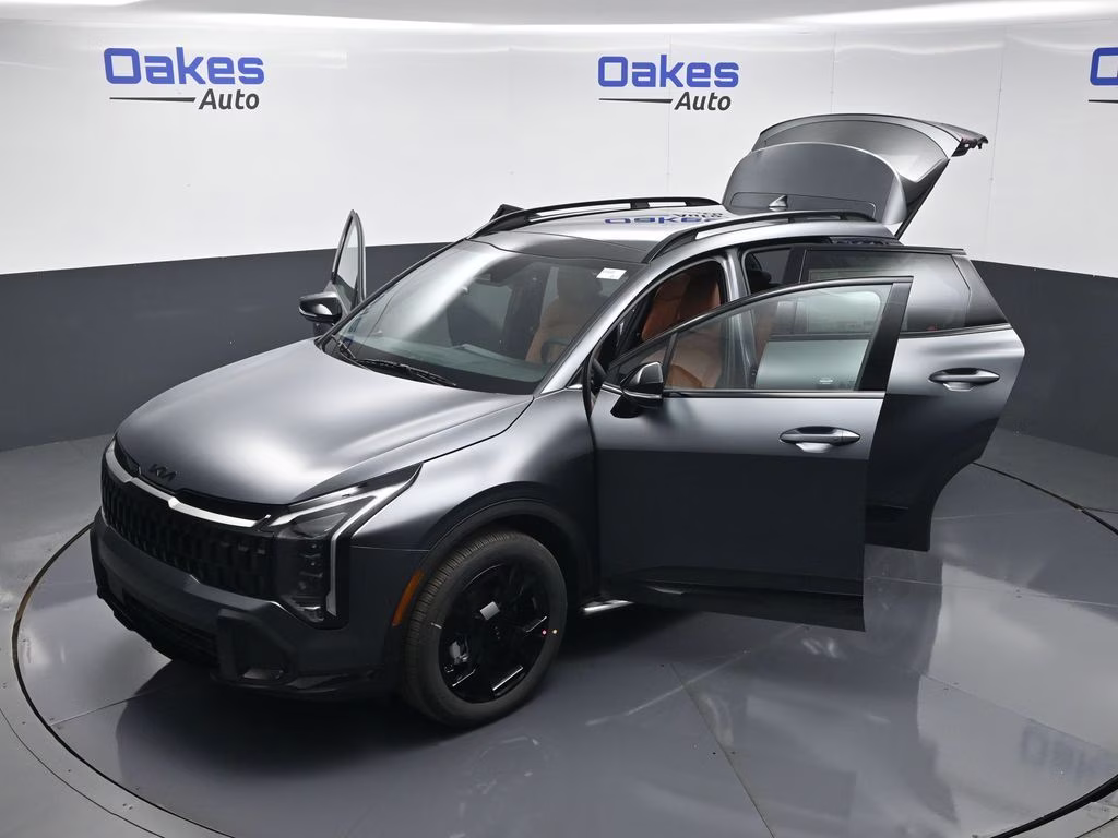 2026 Shadow Matte Gray Kia Sportage Hybrid X-Line AWD SUV