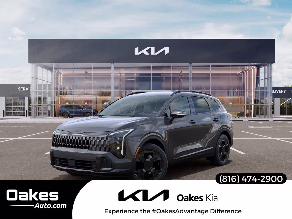 2026 Gravity Gray Kia Sportage Hybrid X-Line AWD SUV