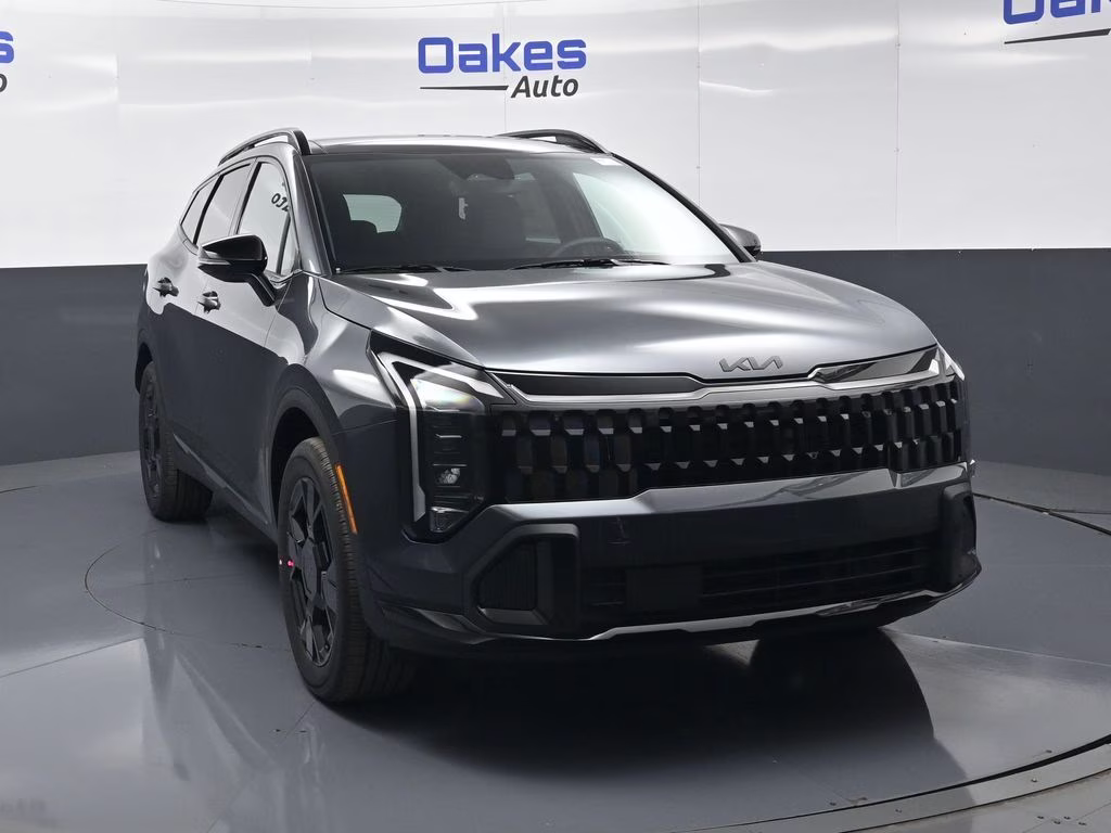 2026 Gravity Gray Kia Sportage Hybrid X-Line AWD SUV