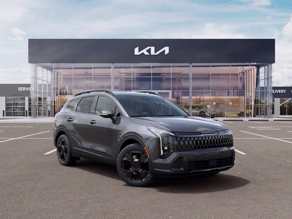 2026 Gravity Gray Kia Sportage Hybrid X-Line AWD SUV