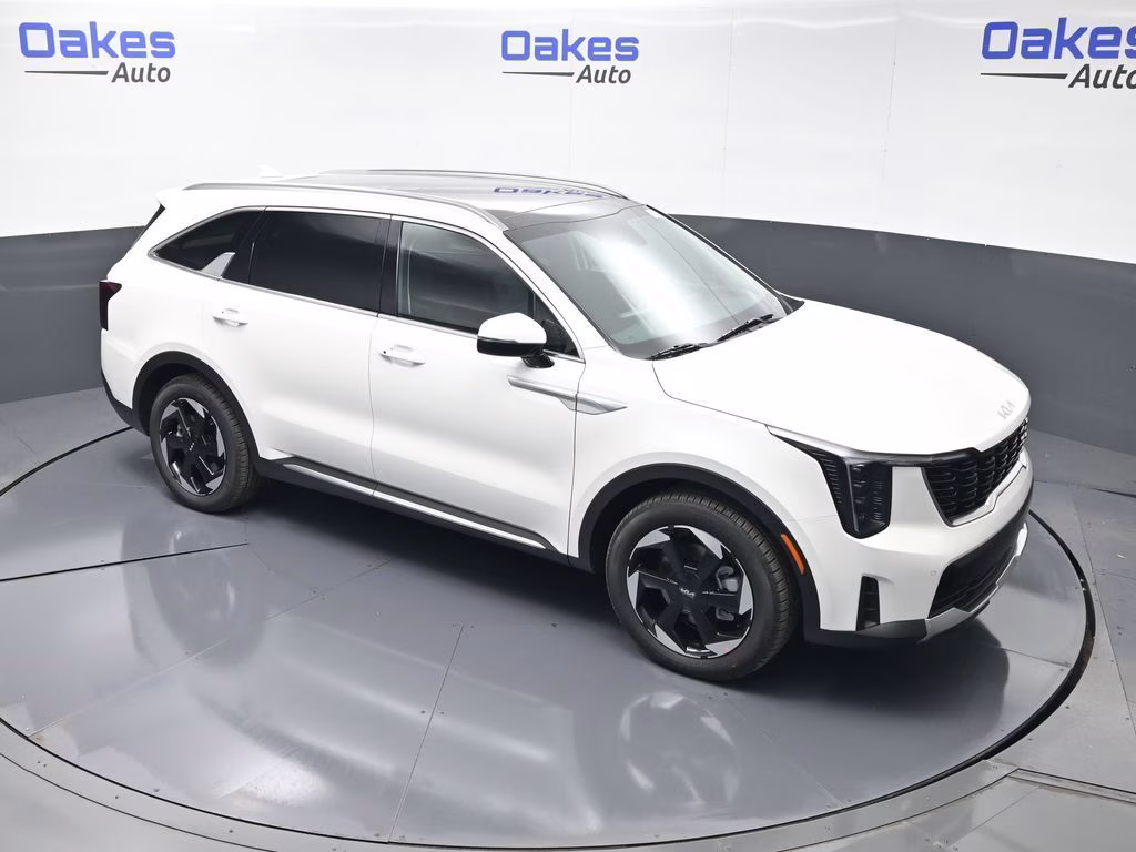 2026 Snow White Pearl Kia Sorento Hybrid EX AWD SUV