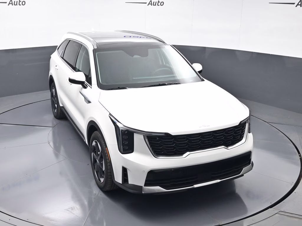 2026 Snow White Pearl Kia Sorento Hybrid EX AWD SUV
