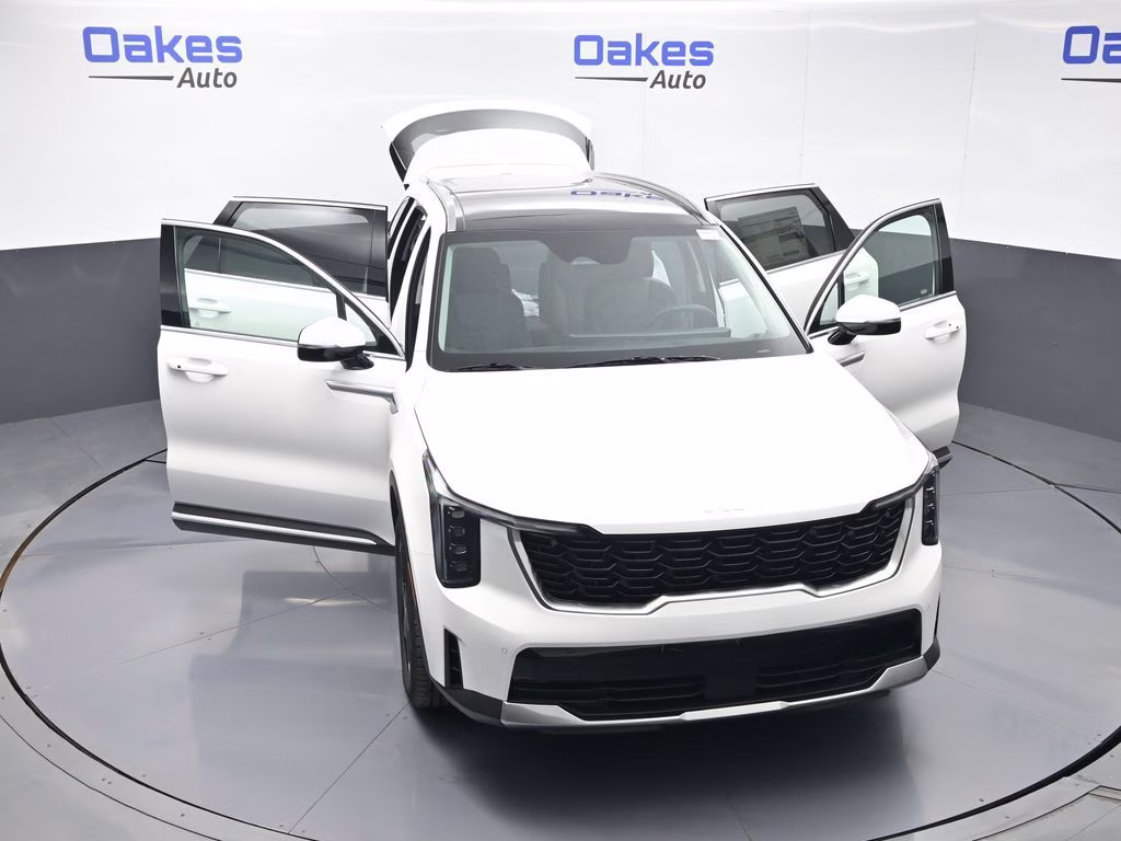2026 Snow White Pearl Kia Sorento Hybrid EX AWD SUV