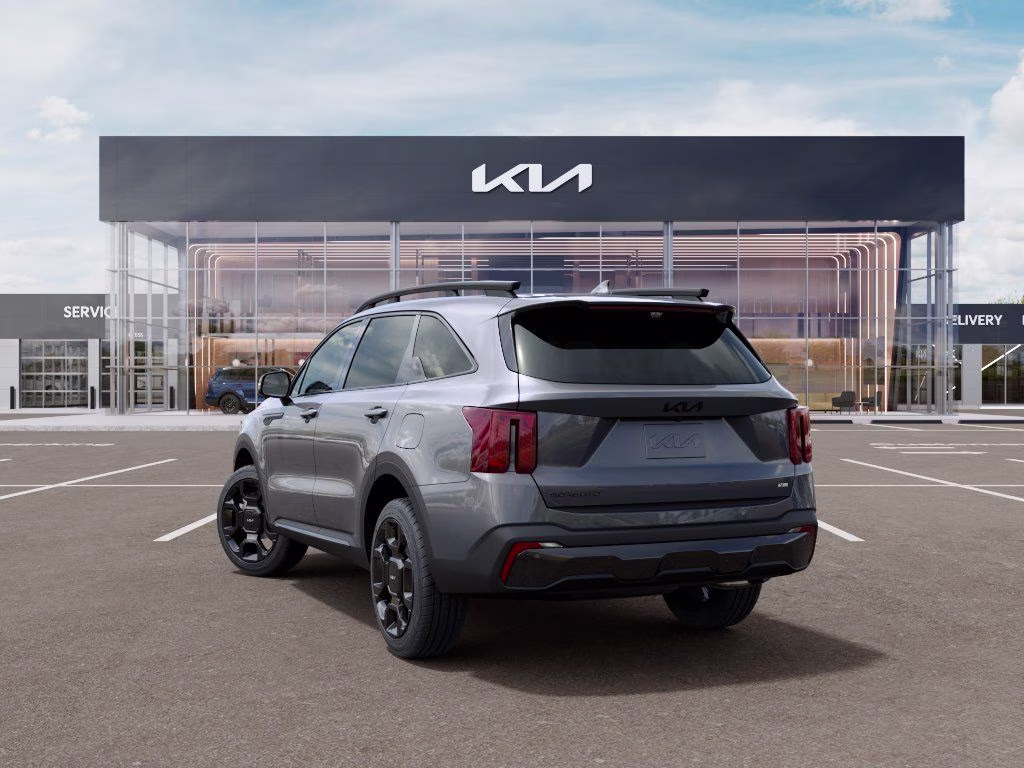 2026 Steel Gray Kia Sorento Hybrid X-Line SX Prestige AWD SUV