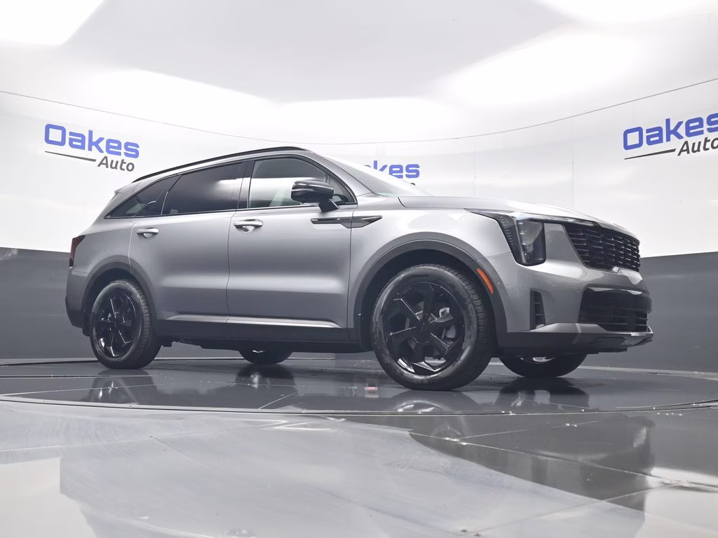 2026 Steel Gray Kia Sorento Hybrid X-Line SX Prestige AWD SUV