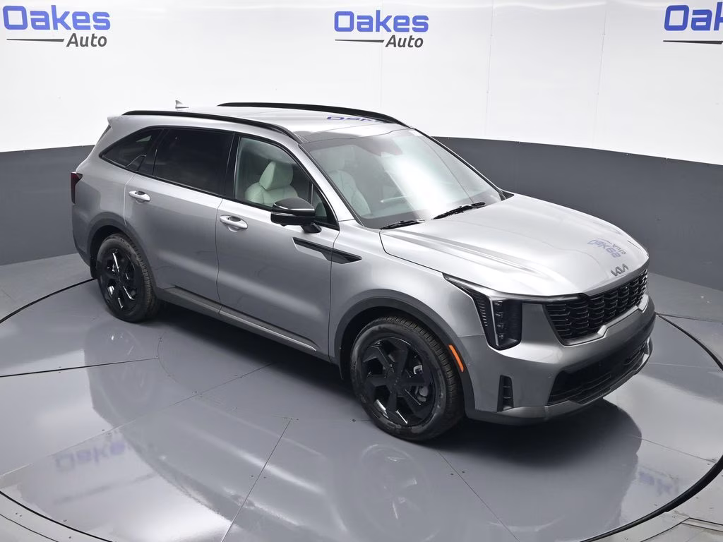 2026 Steel Gray Kia Sorento Hybrid X-Line SX Prestige AWD SUV