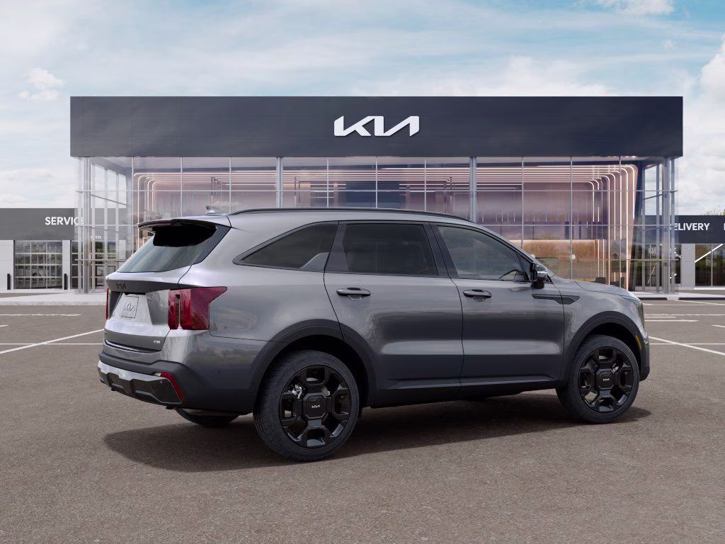 2026 Steel Gray Kia Sorento Hybrid X-Line SX Prestige AWD SUV