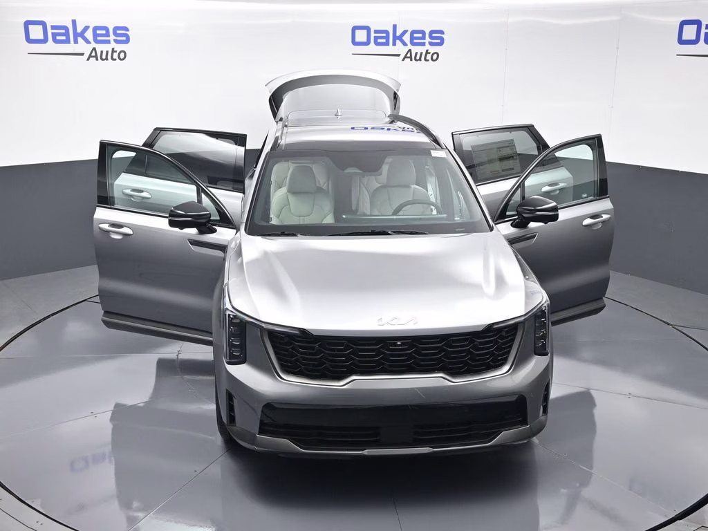 2026 Steel Gray Kia Sorento Hybrid X-Line SX Prestige AWD SUV