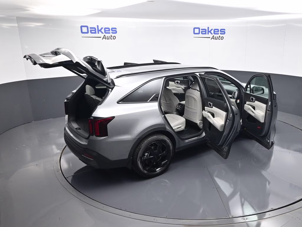 2026 Steel Gray Kia Sorento Hybrid X-Line SX Prestige AWD SUV