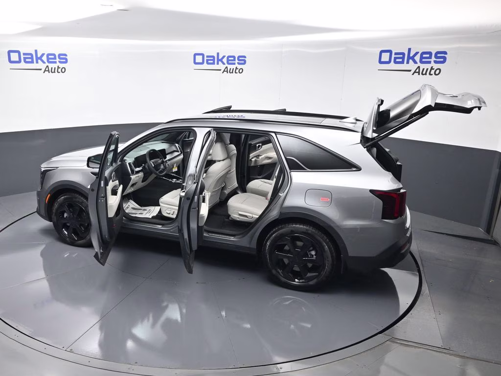 2026 Steel Gray Kia Sorento Hybrid X-Line SX Prestige AWD SUV