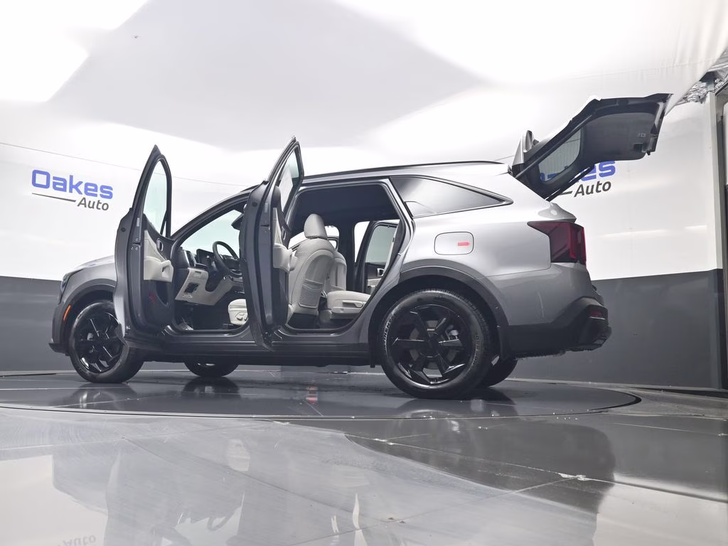 2026 Steel Gray Kia Sorento Hybrid X-Line SX Prestige AWD SUV