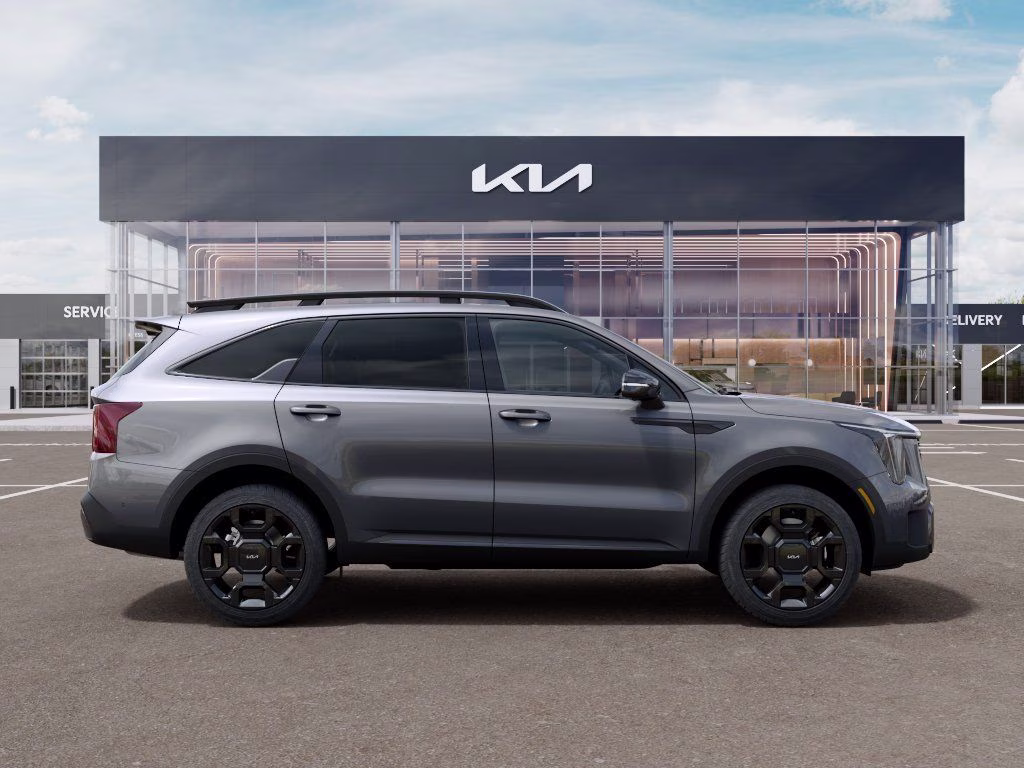 2026 Steel Gray Kia Sorento Hybrid X-Line SX Prestige AWD SUV