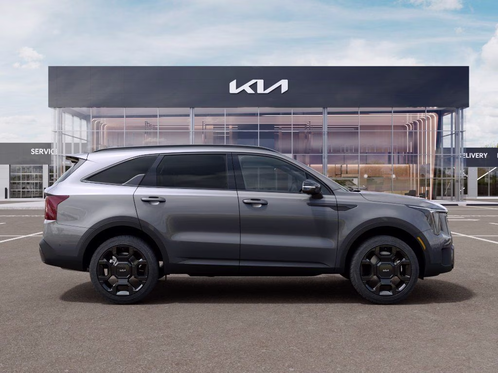 2026 Steel Gray Kia Sorento Hybrid X-Line SX Prestige AWD SUV