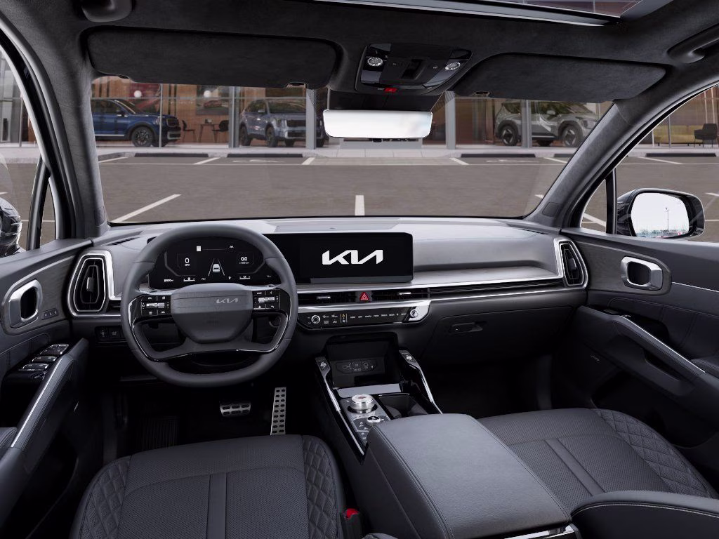 2026 Aurora Black Pearl Kia Sorento Hybrid X-Line SX Prestige AWD SUV