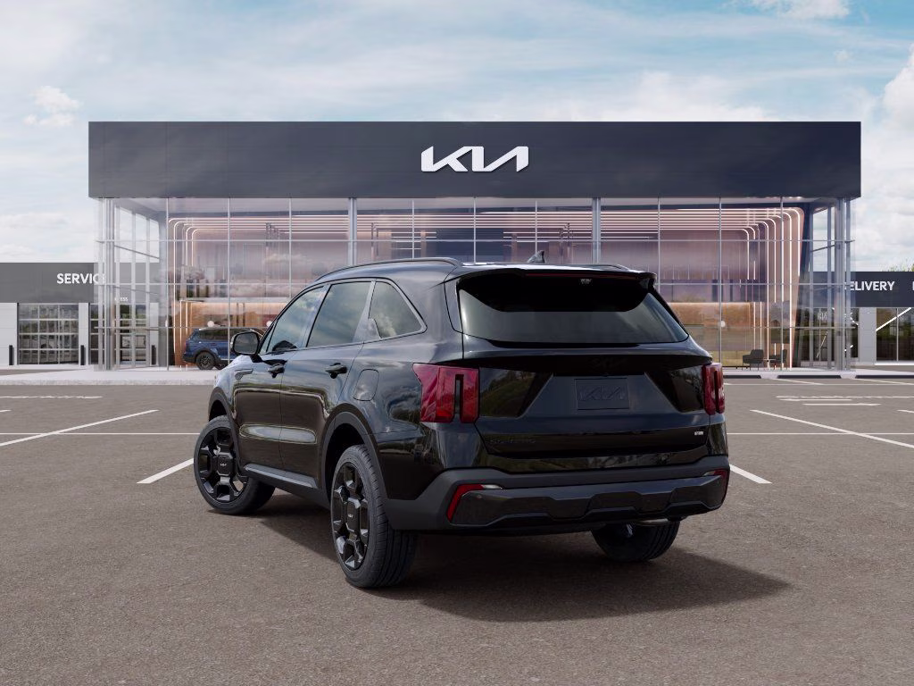 2026 Aurora Black Pearl Kia Sorento Hybrid X-Line SX Prestige AWD SUV