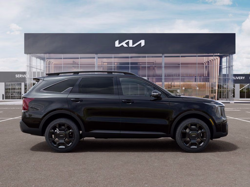 2026 Aurora Black Pearl Kia Sorento Hybrid X-Line SX Prestige AWD SUV