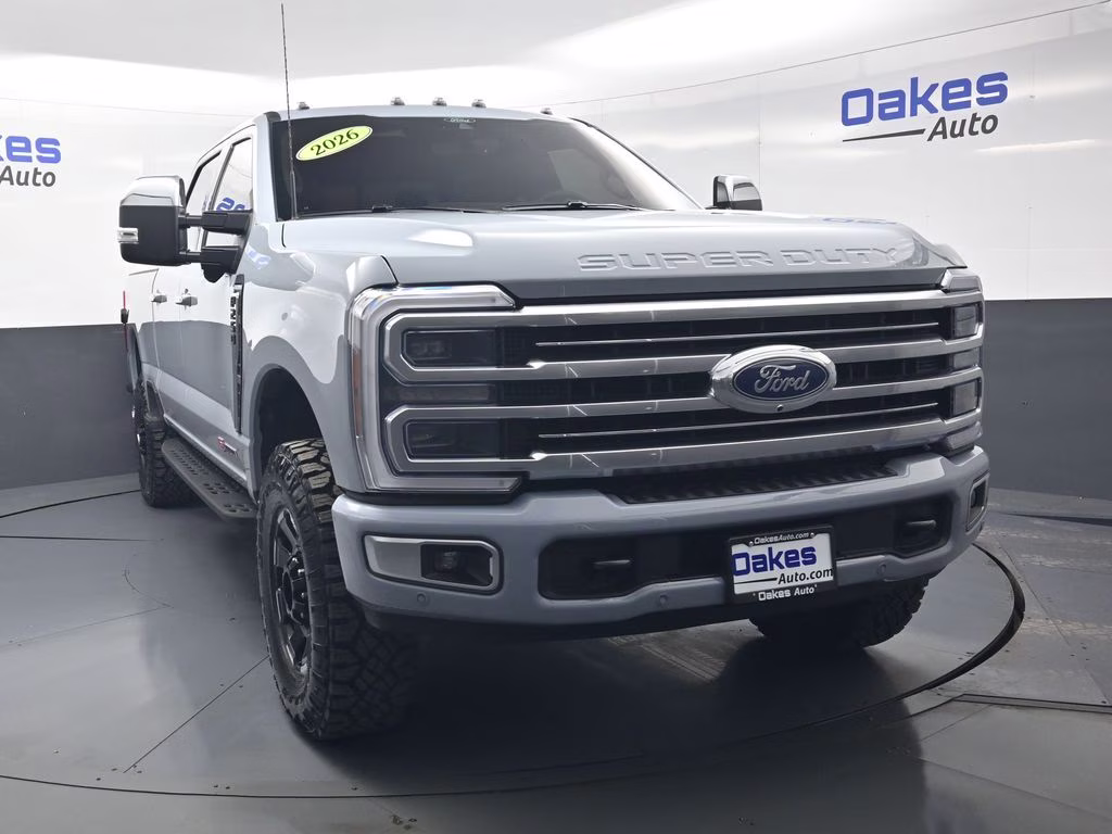 2026 Gray Metallic Ford Super Duty F-250 SRW Platinum 4X4 Truck