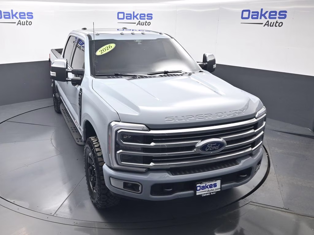 2026 Gray Metallic Ford Super Duty F-250 SRW Platinum 4X4 Truck
