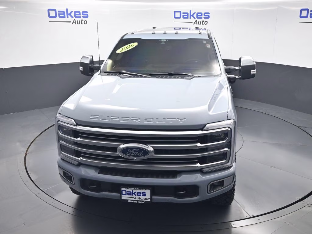 2026 Gray Metallic Ford Super Duty F-250 SRW Platinum 4X4 Truck