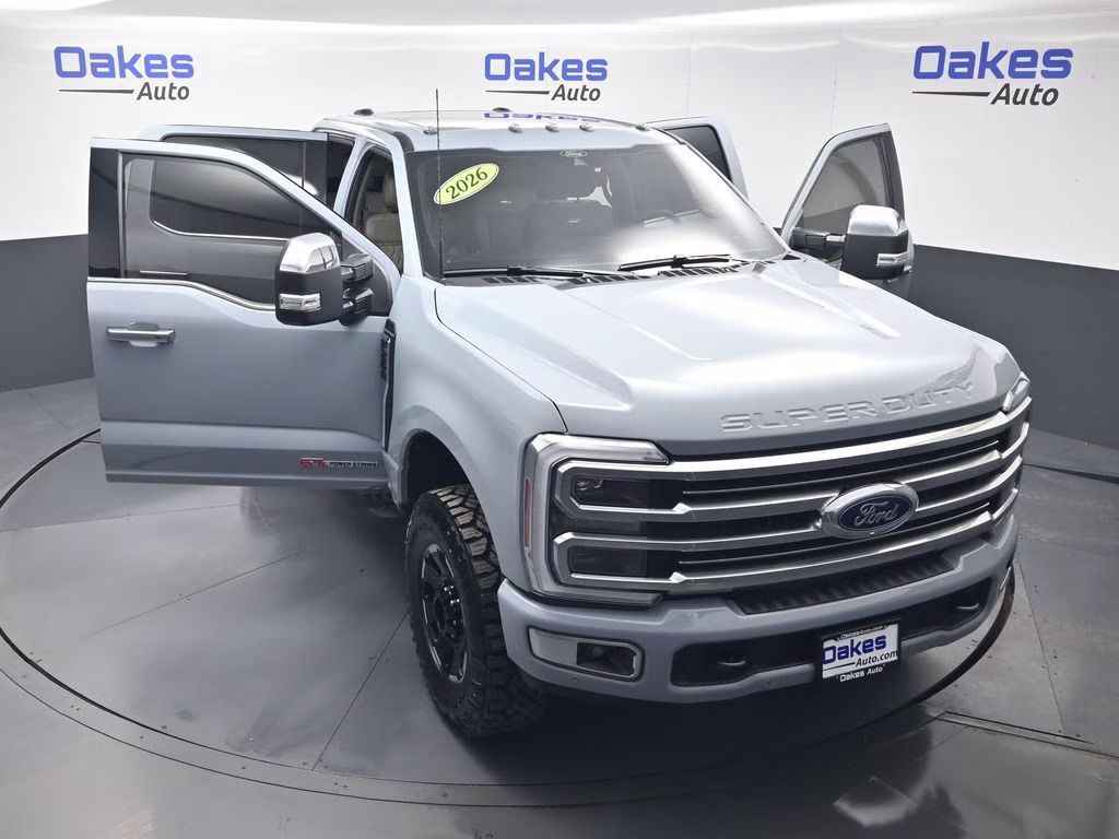 2026 Gray Metallic Ford Super Duty F-250 SRW Platinum 4X4 Truck