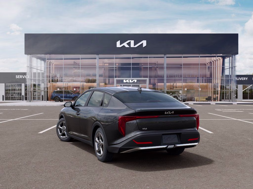 2026 Interstellar Gray Kia K4 LXS FWD Sedan