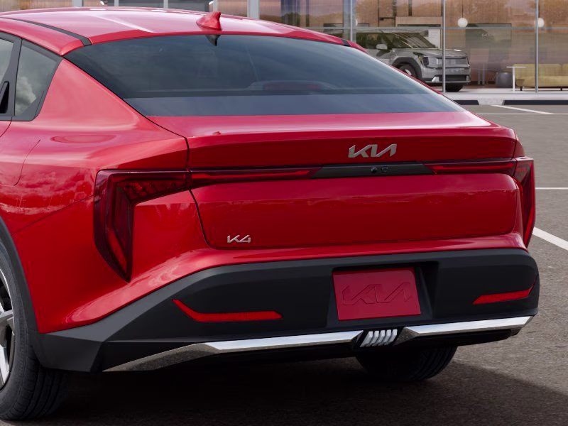 2026 Currant Red Kia K4 LXS FWD Sedan
