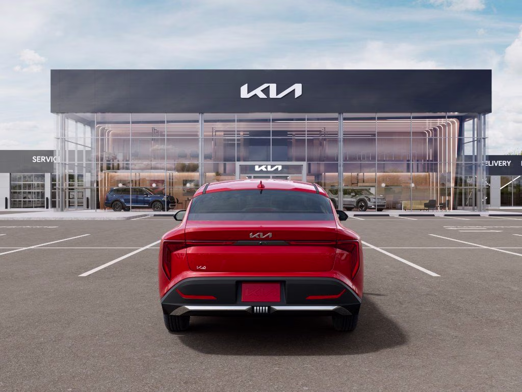 2026 Currant Red Kia K4 LXS FWD Sedan