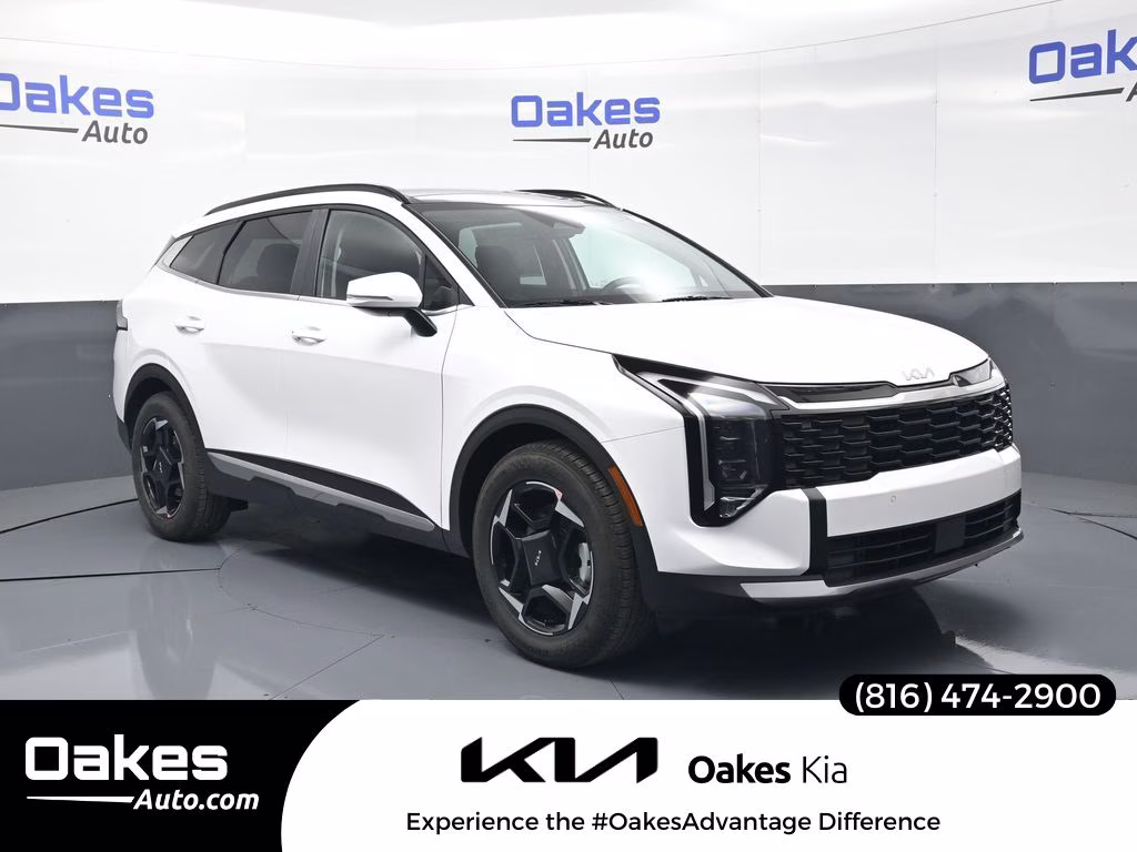 2026 Glacial White Pearl Kia Sportage EX FWD SUV
