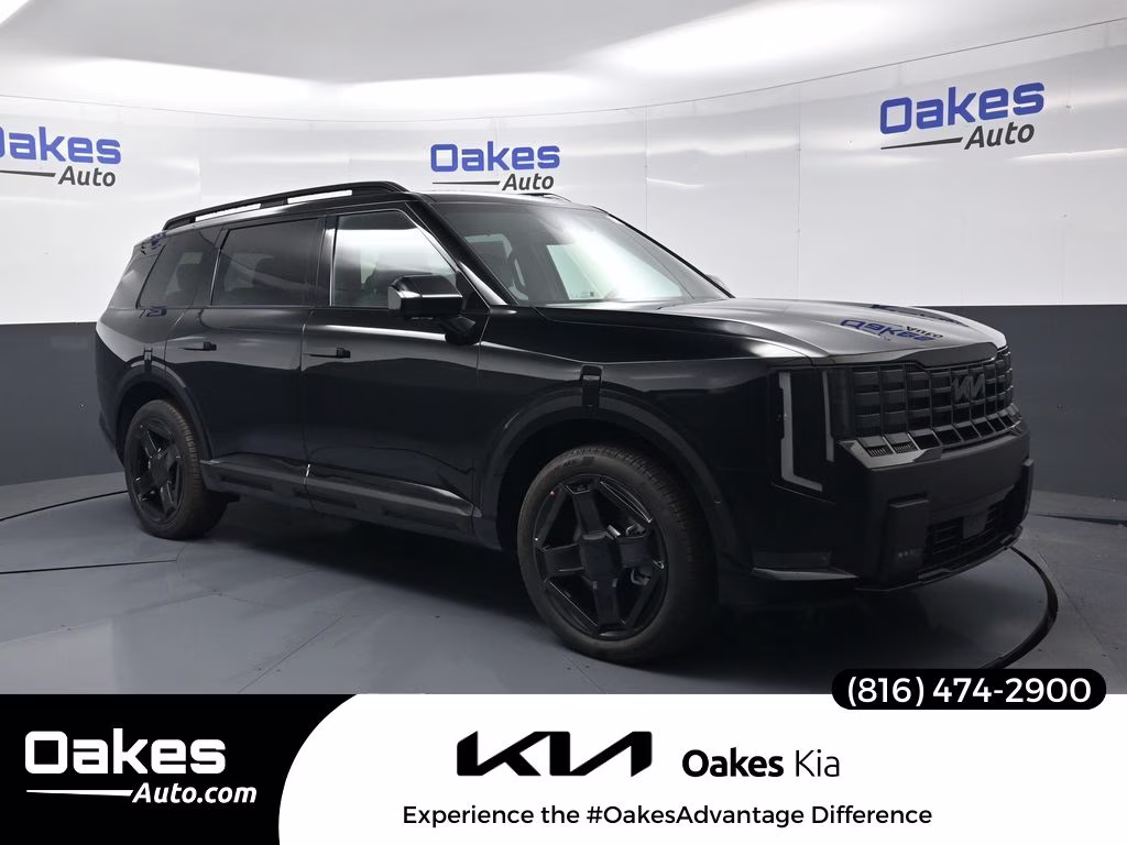 2027 Ebony Black Kia Telluride Hybrid X-Line SX AWD SUV