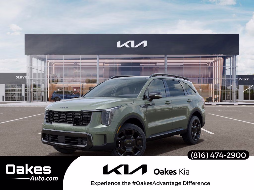 2026 Jungle Green Kia Sorento X-Line SX Prestige AWD SUV
