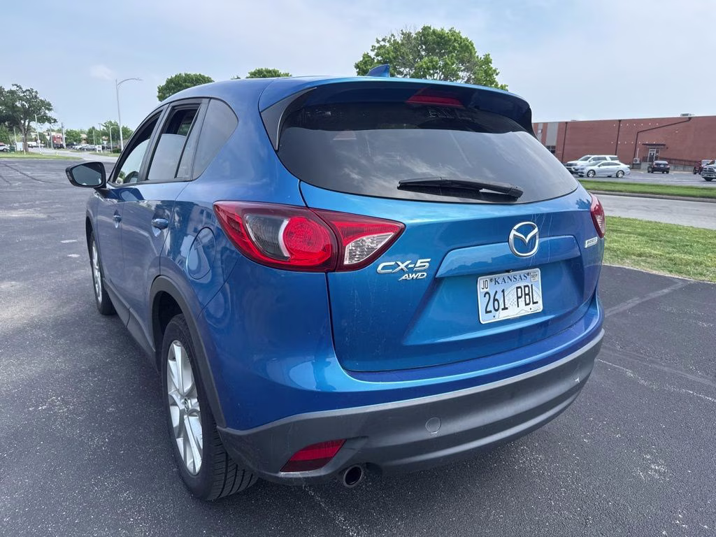 2013 Sky Blue Mica Mazda CX-5 Grand Touring AWD SUV