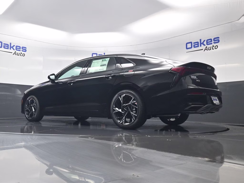2026 Aurora Black Pearl Kia K5 GT-Line AWD Sedan