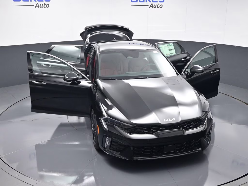 2026 Aurora Black Pearl Kia K5 GT-Line AWD Sedan