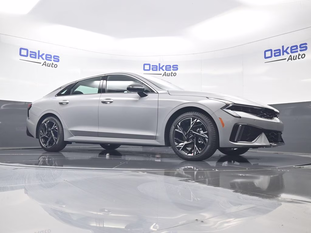 2026 Wolf Gray Kia K5 GT-Line AWD Sedan